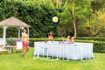 Preview: Intex Chevron Prism Frame Rectangular Pool 400x200x100cm